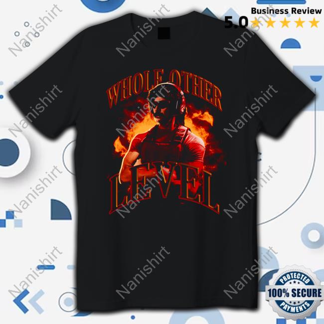 Official Dr Disrespect Whole Other Level Top Shirt (Front Only)