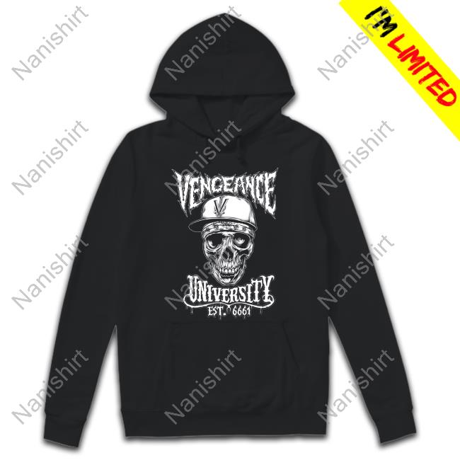 Vengeance University Est 6661 Zombie Long Sleeve T Shirt
