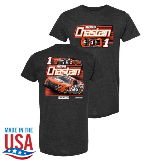 Ross Chastain #1 Kubota Shirt Trackhouse Racing Team Official