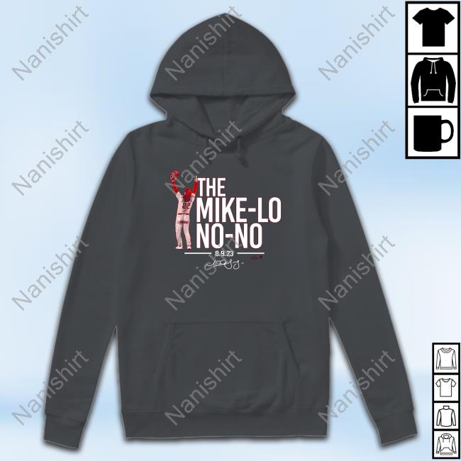 The Mike-Lo No-No Tee Shirt Official Breakingt Michael Lorenzen The Mike-Lo No-No Shirt