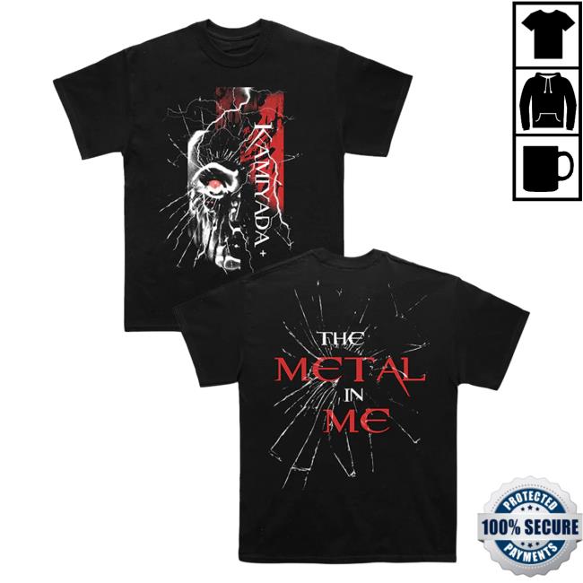 Hopeless Records Merch Kamiyada+ The Metal In Me Black Hot Shirt Hopelessrecords