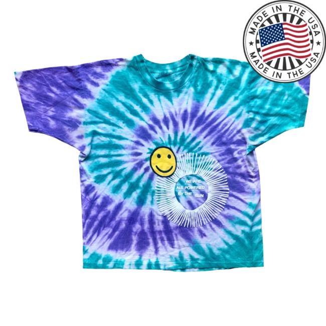 Official Dead Clothing Store Shop Cpfm We Are All Powered By The Sun 1/1 Tie Dye Tshirt Gratefuldead Merch Cactus Plant Flea Market