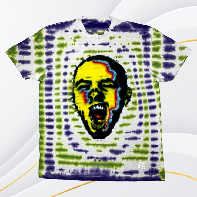 Official The Tie Dye Company Mac Tshirt Purple/Green