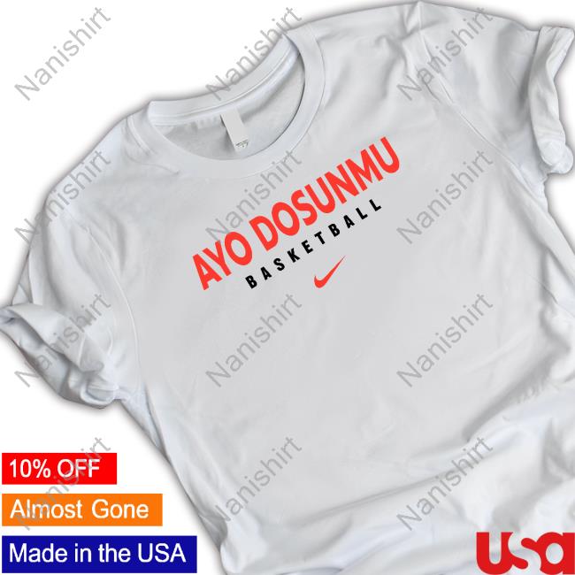 Official Bulls Community Ayo Dosunmu Basketball Tee Shirt