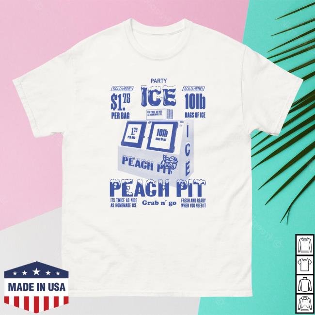 Peach Pit Merch Store Ice Machine Hoodie
