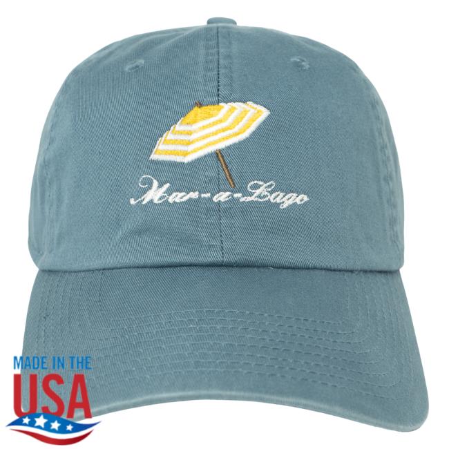 Official Donald Trump Merch Store Donald Trump Mar-A-Lago Umbrella Cap Royal Donald Trump Apparel Clothing Shop DonaldTrump