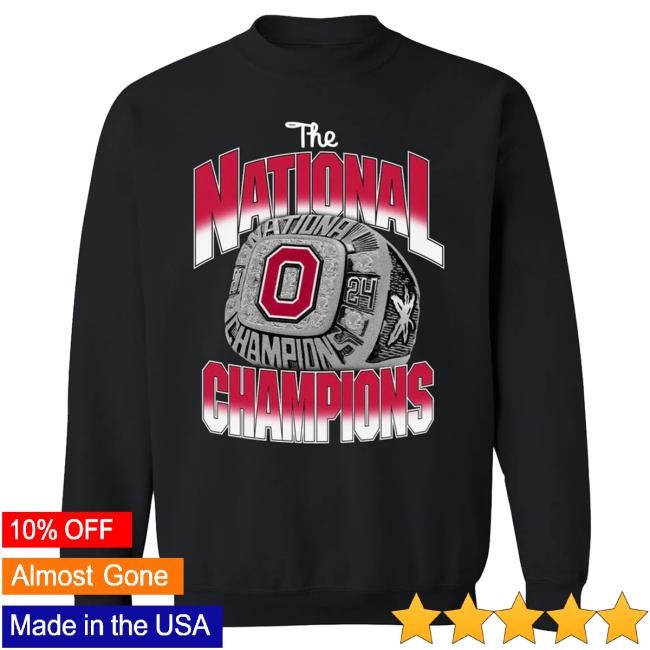 Barstoolsports Oh National Champions Ring Crewneck