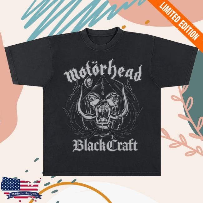 Official Blackcraft Cult Motörhead x Blackcraft Spades Tee