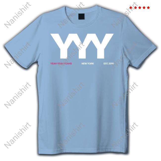 Official Yeah Yeah Yeahs Cool It Down YYY Shirt