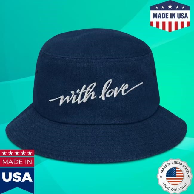 Official Christina Grimmie Embroidery With Love Bucket Hat