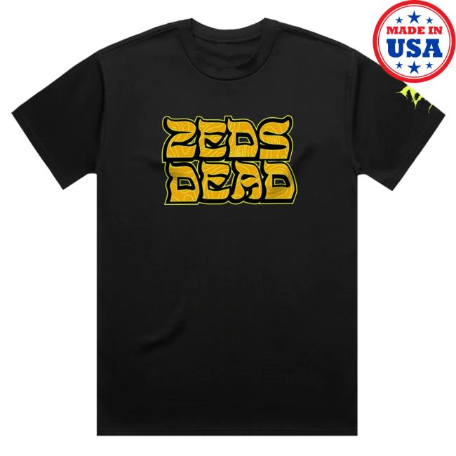 Zeds Dead - Rizing V2 - Black T Shirt