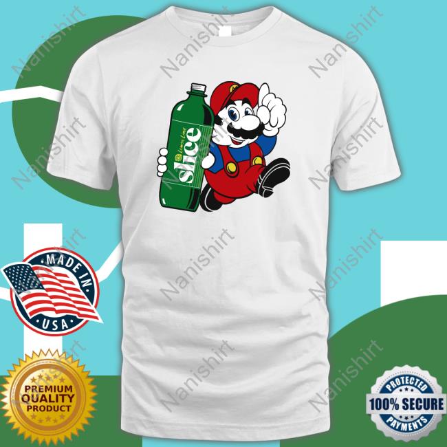 Lemon Lime Slice Super Mario Tee VGArtAndTidbits
