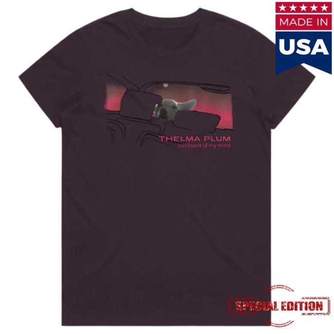 Thelma Plum Backseat of My Mind Shirt Black