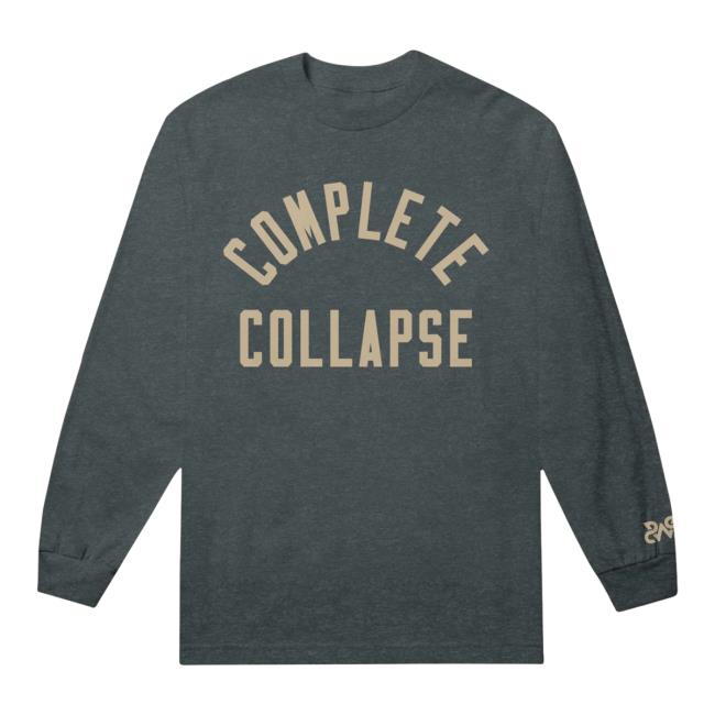 Official Sirens Merch Varsity Dark Heather Sweatshirt