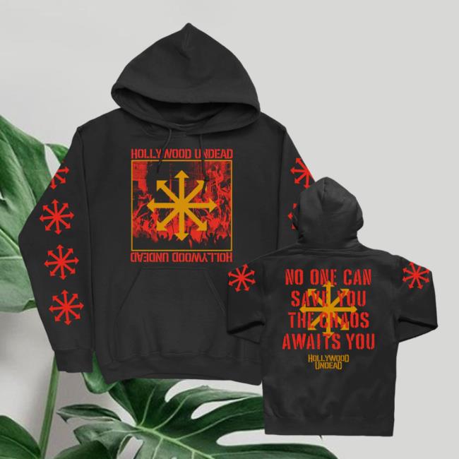 Hollywood Undead Merch Chaos Awaits Pull Over Hoodies