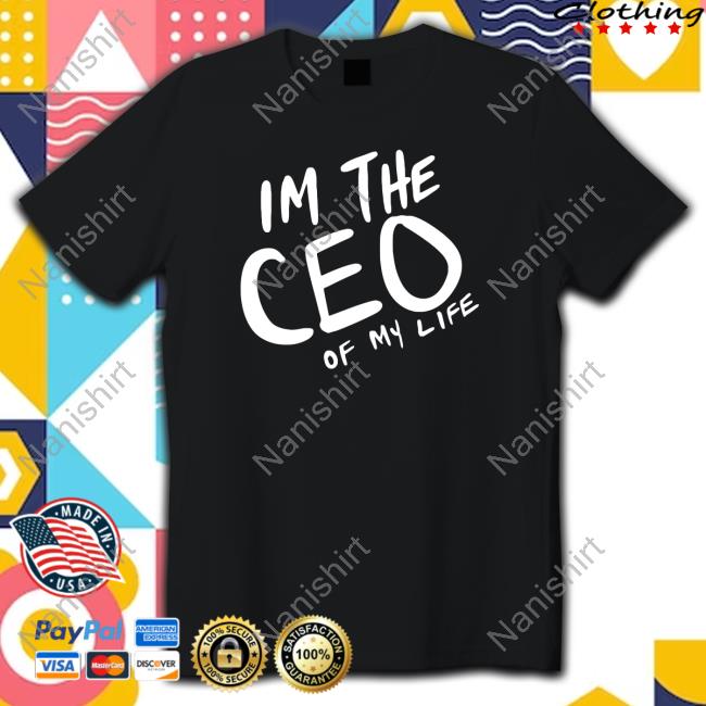 Official 787 Coffee Zachsilberberg I Am The Ceo Of My Life Sweatshirt