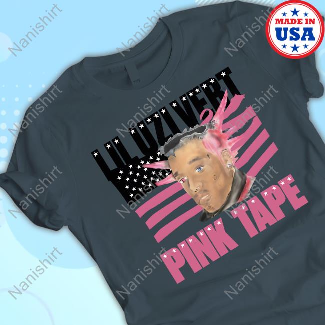 Pink Tape Black Portrait Crewneck Sweatshirt