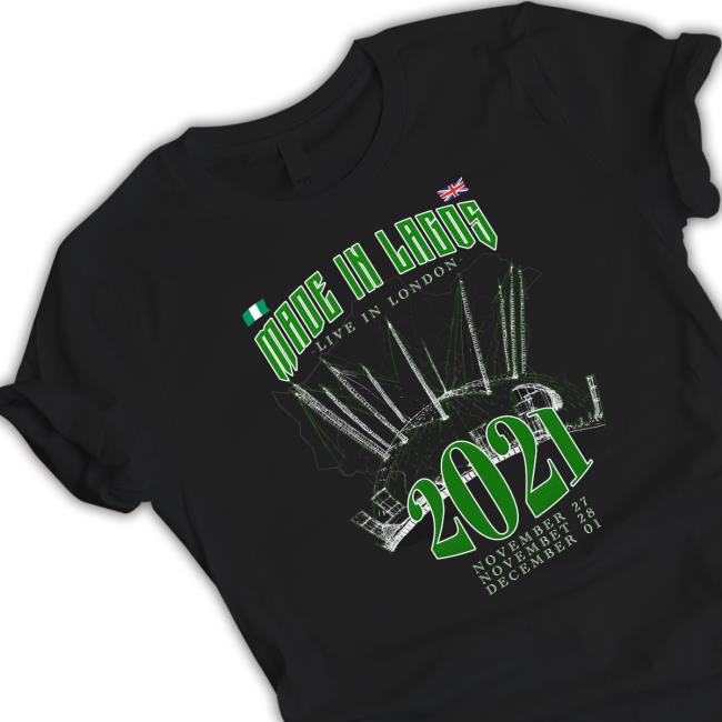 Wizkid O2 Arena Tee Shirt