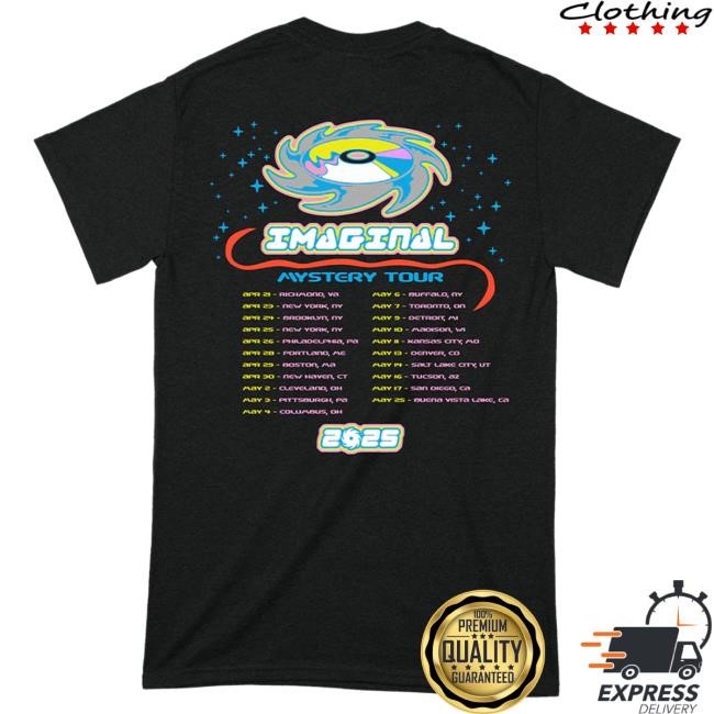 Official Magdalena Bay Merch Store Angel Imaginal Mystery Tour 2025 Shirts w/ Tour Dates