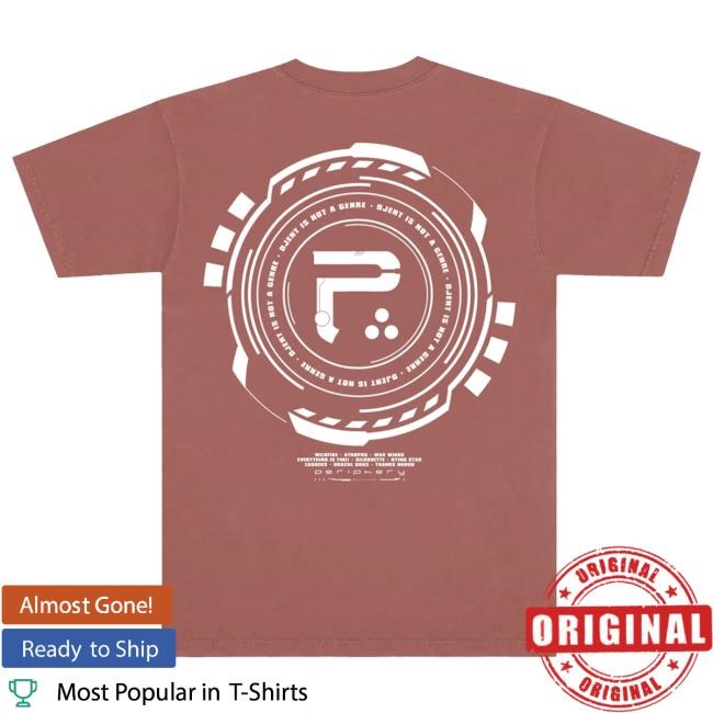 Periphery Official Merch Tracklist Logo Tshirt