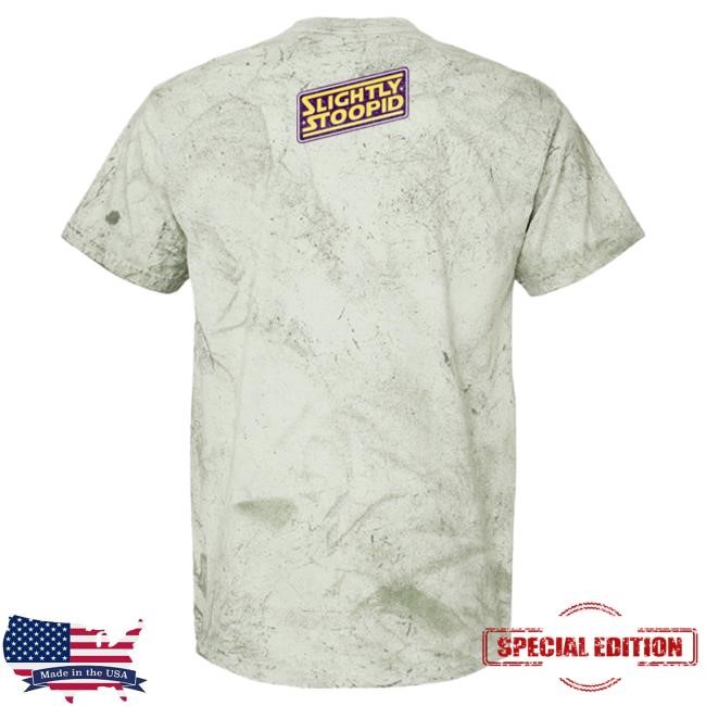 Official Slightly Stoopid Merch Store Shop Smoking Yoda Tie Dye T Shirt