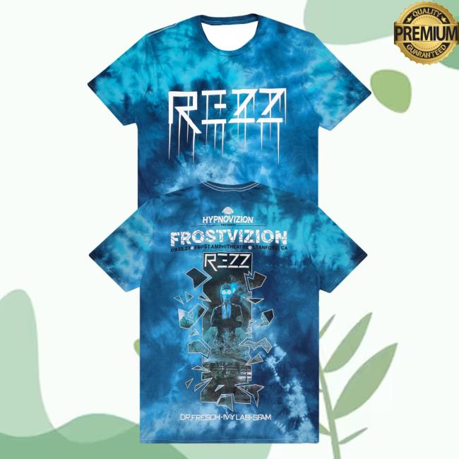 Official Rezz Merch Store Shop Rezz - Frostvizion 23 - Tie Dye Attractive Shirt