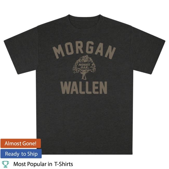 Morgan Wallen x Mossy Oak Charcoal Tshirt