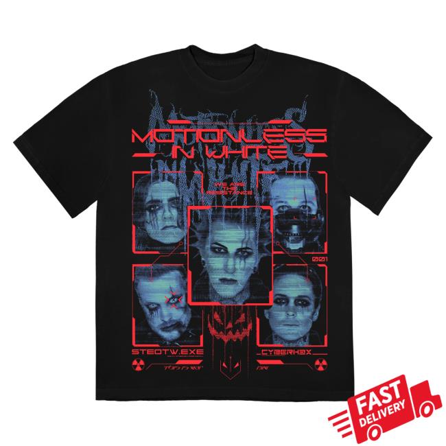 Official Miwmerch Motionless in White Us Or Them Tee Miw Merch