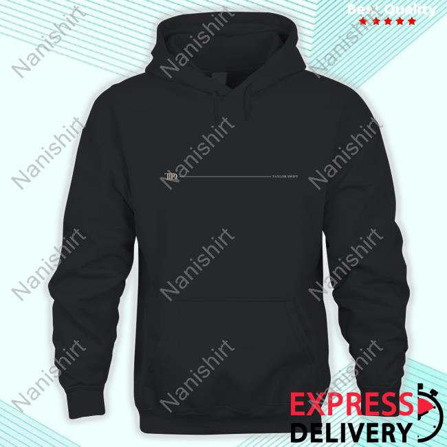 Taylor Swift The Tortured Poets Department Spotify Exclusive Black Sweatshirts