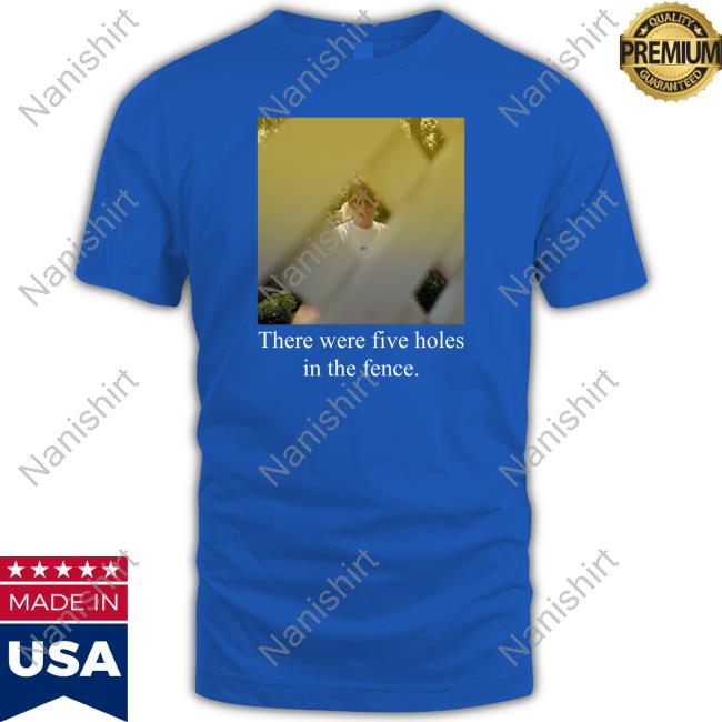There Were Five Holes In The Fence Crewneck Sweatshirt