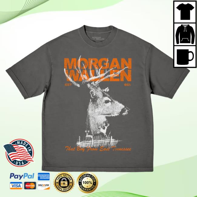 Official Shop Morgan Wallen Merch That Boy From East Tennessee Shirt