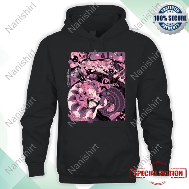 Official Vshojo Store Paperlarva X Ironmouse T-Shirt