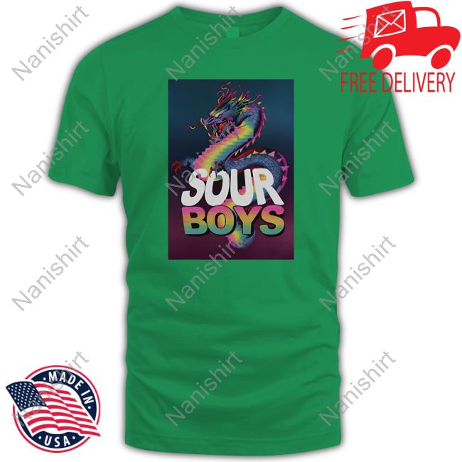 Sour Boys Merch Stairway To Dragon T-Shirt