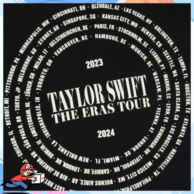 Taylor Swift | The Eras Tour All Too Well Live Photo Oversized Crewneck Sweatshirt