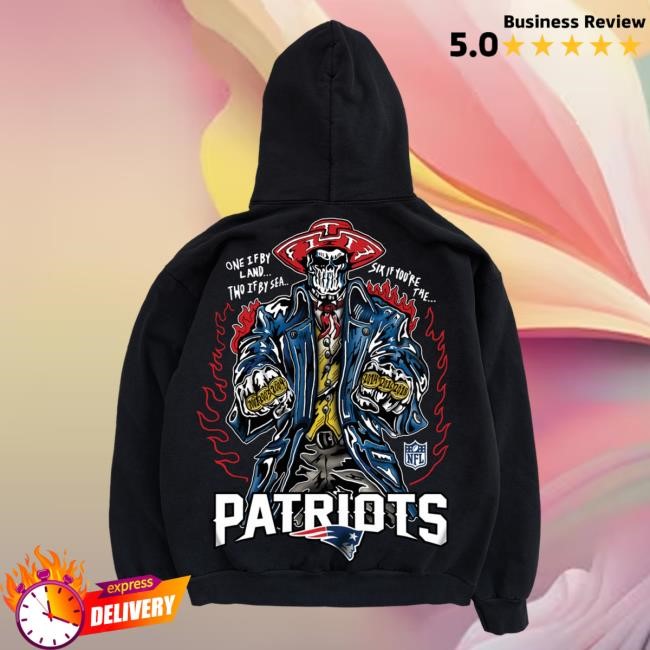 Navy Warren Lotas NFL FootBall NLF Patriots 6 Rings Hoodie Gear