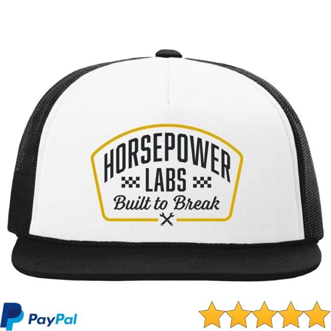 Westen Champlin Built to Break Foam Trucker Cap Westen Champlin Merch Store Shop Official