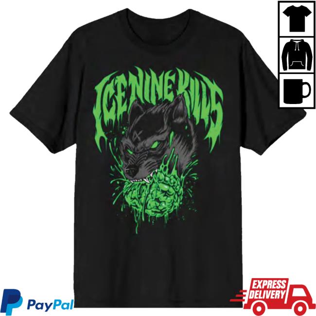Official Ink Merch Store Ice Nine Kills Ink Wolf Popover Shirt