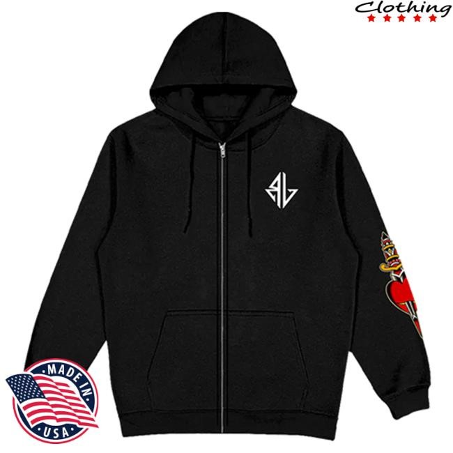 Royale Lynn Battle Ground Zip Up Hoodie (Black) Royale Lynn Official Merch