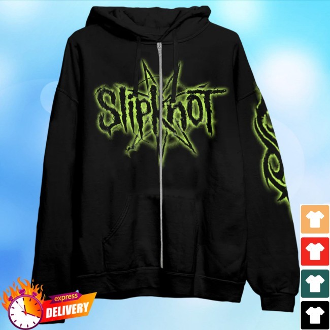 9 Point Photo Zip Up Hood Slipknot