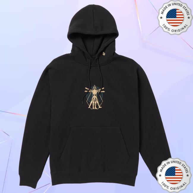 Volcom Stone Clothing Shop Store Utopic Hoody Black