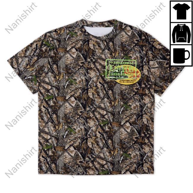 Official Rolling Loud Shop Merch Rl Heavy Duty Trucking Camo Shirt 2023 Shoprollingloud