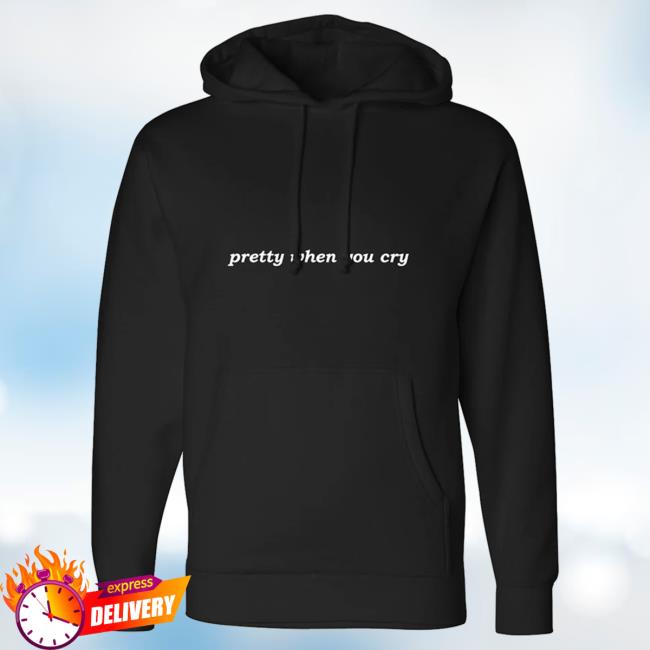 Official Lana Del Rey Merch Store Black Hoodie With Ribbon Print Crew neck Lana Del Rey Clothing Apparel Shop LanaDelRey