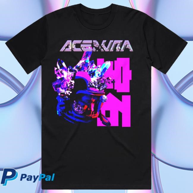 Ace Aura - Crystal Astronaut - Black New T-Shirt Kt8 Merch Shop