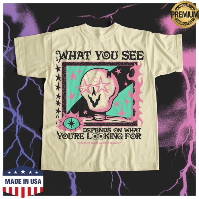 Official Wizard Of Barge Merch Shop What You See LS