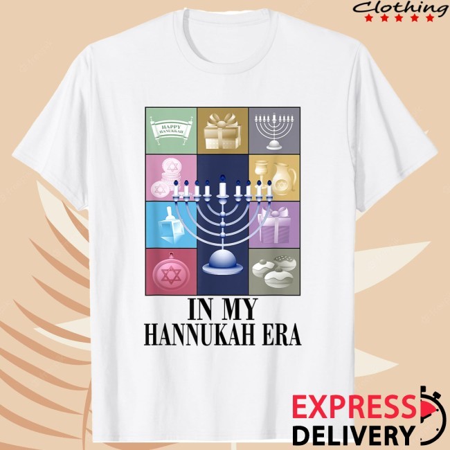 In My Hanukkah Era Ugly Jewish Xmas Funny Christmas Hanukkah Shirt