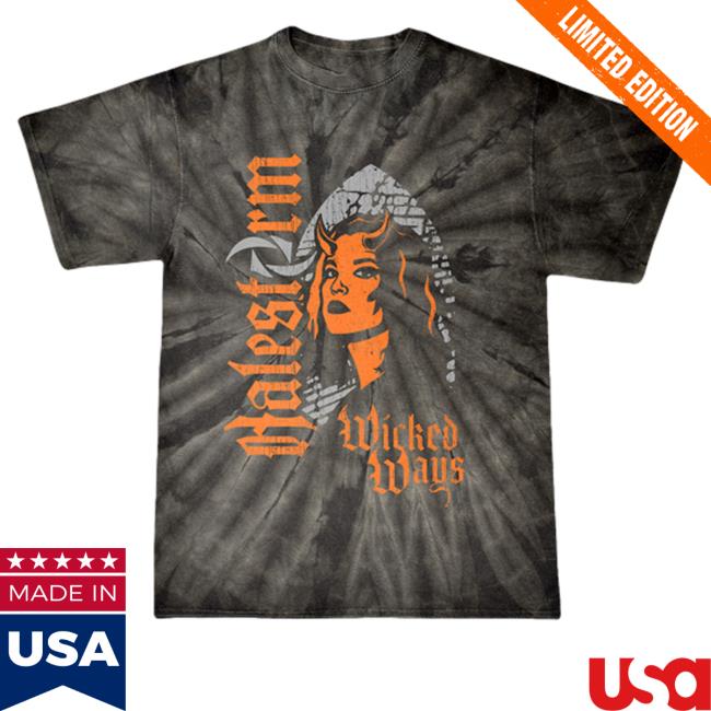 Halestorm Rocks Merch Wicked Ways Tie Dye T-Shirt