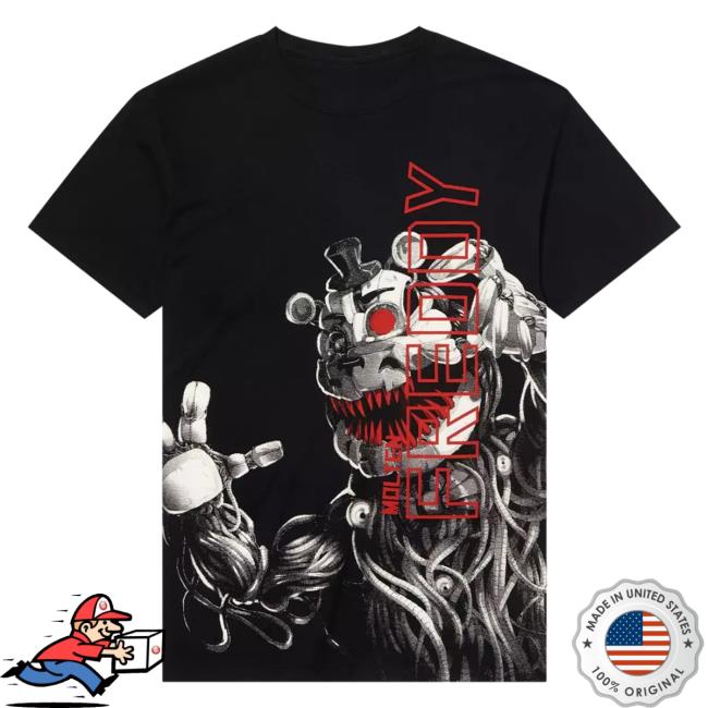 Hot Topic Five Nights At Freddy's Molten Freddy Shirt