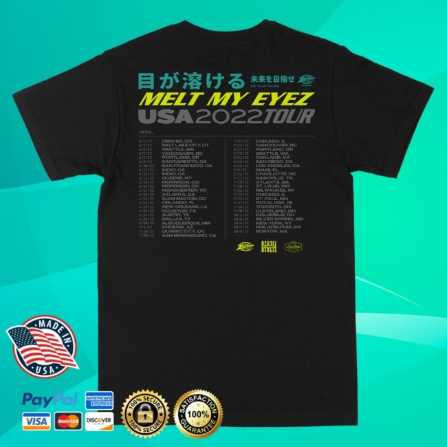 Denzel Curry Melt Tour Tee