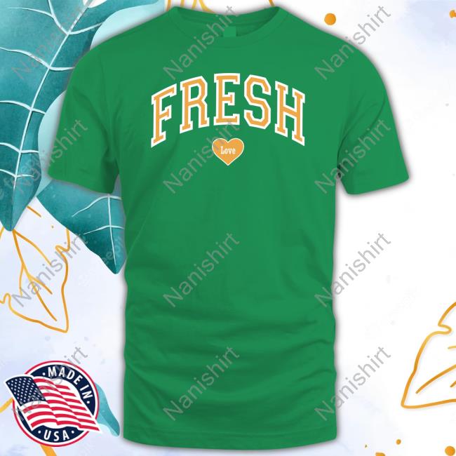 Official Fresh Love Varsity Long Sleeve Tee