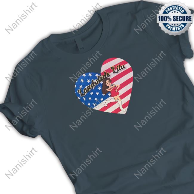 Official Landslide Lila American Shirt